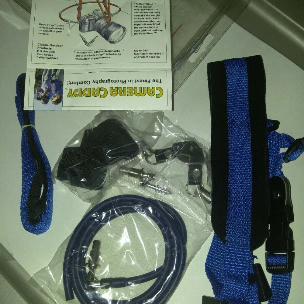 Camera and Film Caddy Holder Travel Strap Adjustable Classic Outdoor Products